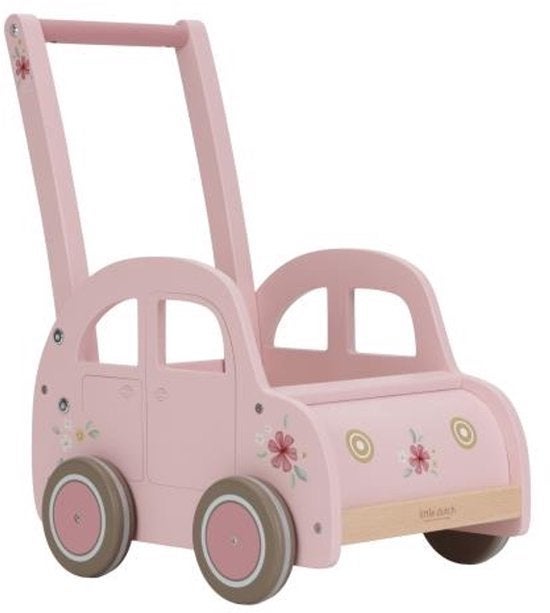 Little Dutch Loopwagen - Roze, Overige typen, Nieuw, Ophalen of Verzenden, X