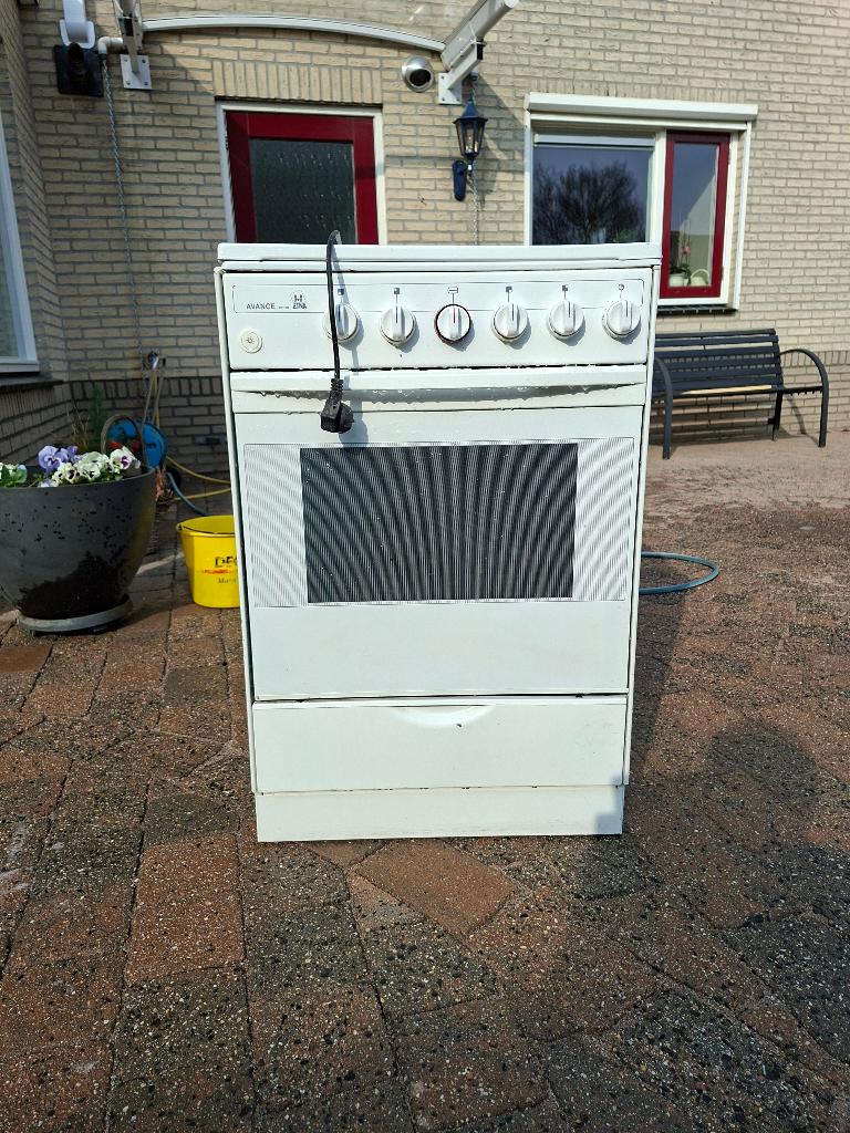 Etna avance kookfornuis, Ophalen, 4 kookzones, Gas, Vrijstaand