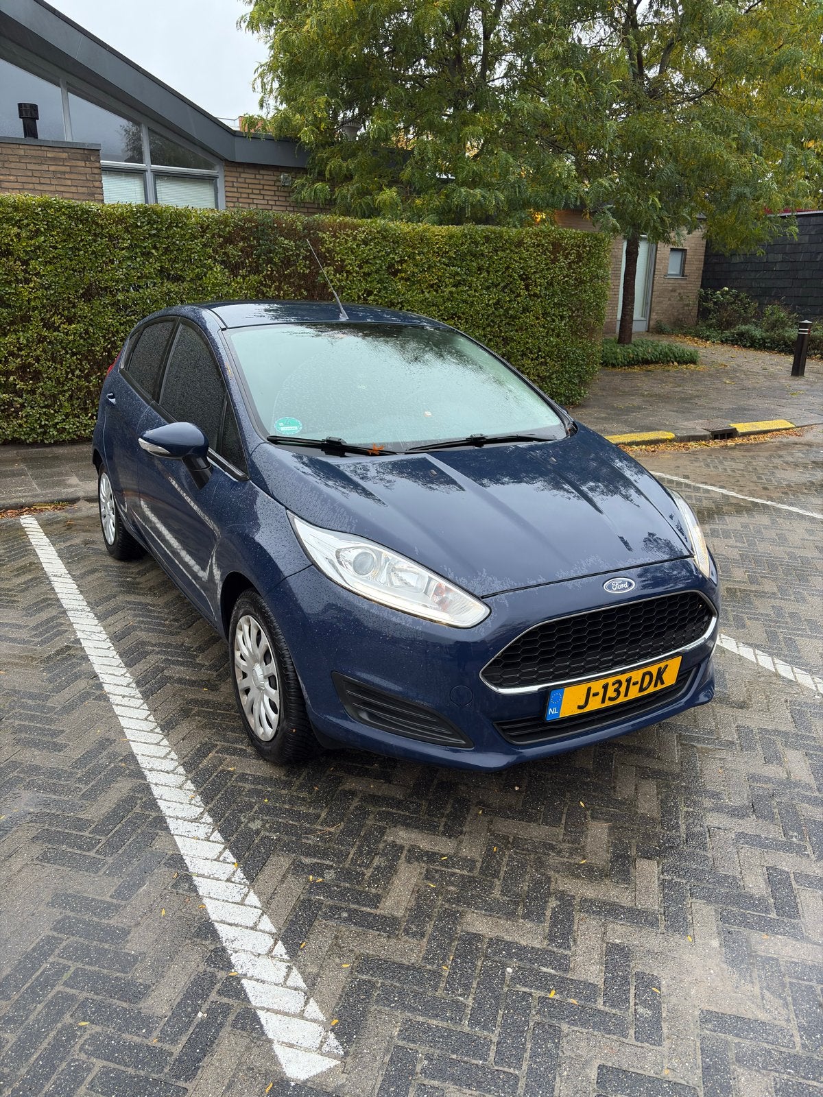 Ford Fiësta 1.0 48KW/65PK 5D 2016 Blauw, Auto's, 40 €/maand, 525 kg, Blauw, 23 km/l