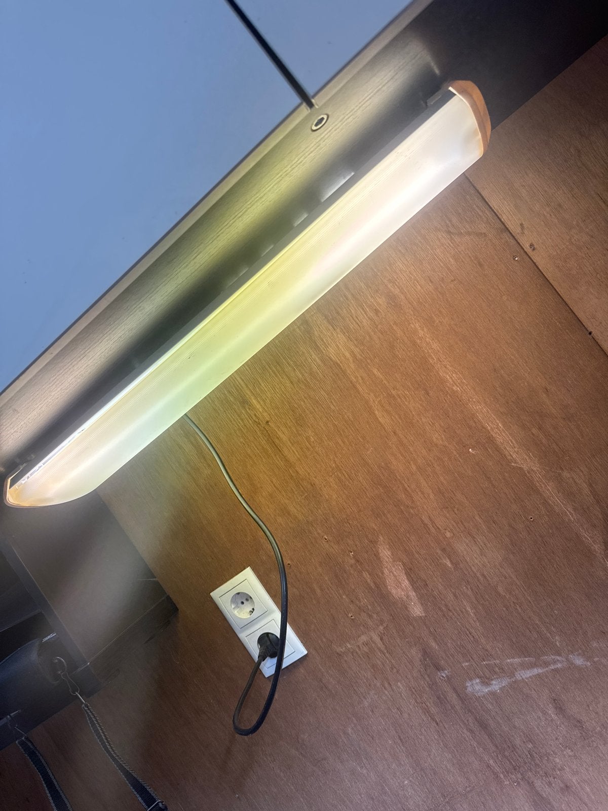 TL-lamp met stekker - Ideaal voor werkplaats of berging, Met schakelaar, Wit, Overige merken, Gebruikt