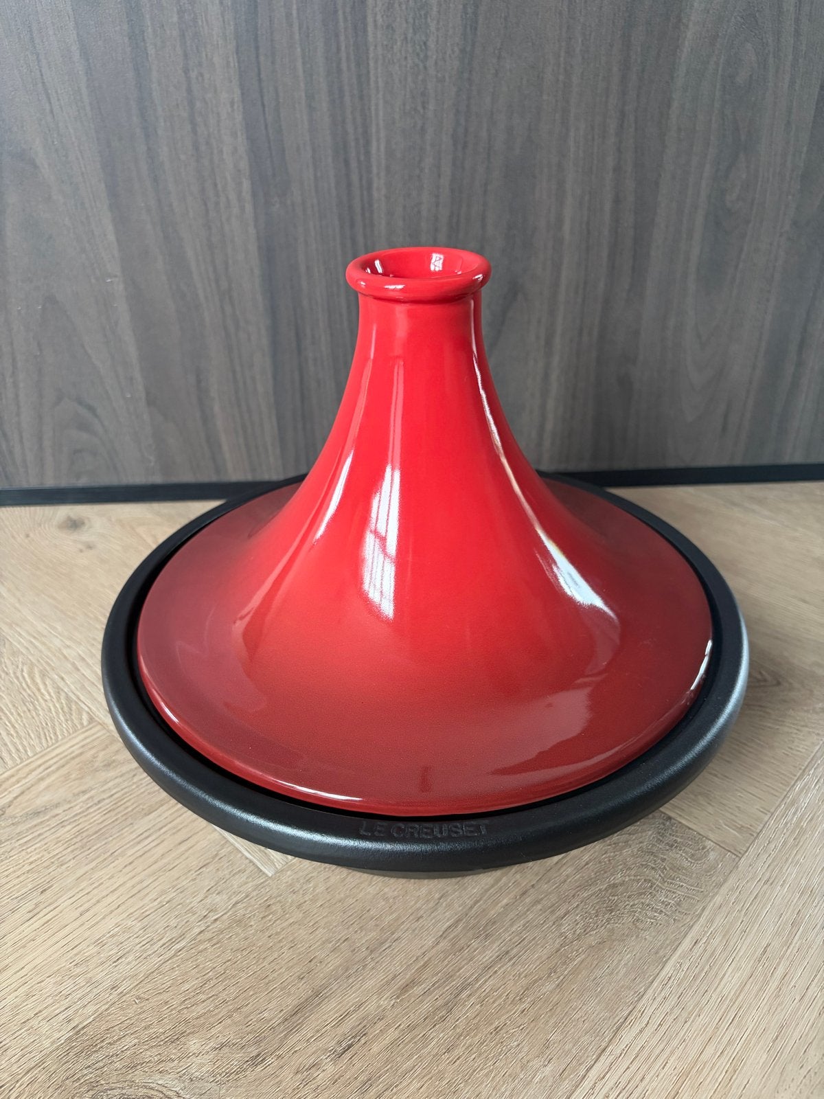 Le Creuset Tajine 31cm - zo goed als nieuw, Gietijzer, Met deksel, Tajine, Nieuw