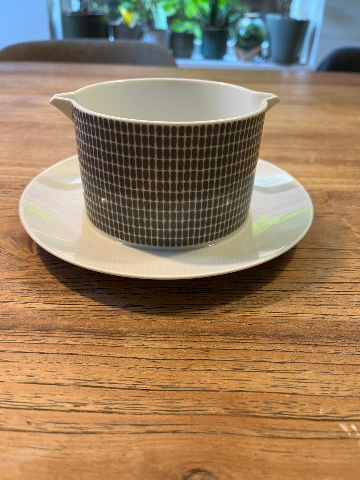 Vintage Thomas Germany juskom met schotel - Modern design, Ophalen of Verzenden