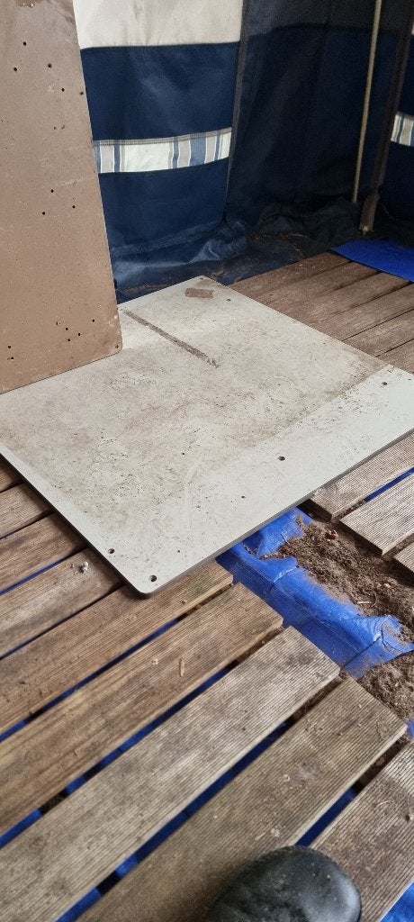 Trespa, Ophalen of Verzenden, Gebruikt, HPL, Minder dan 20 mm