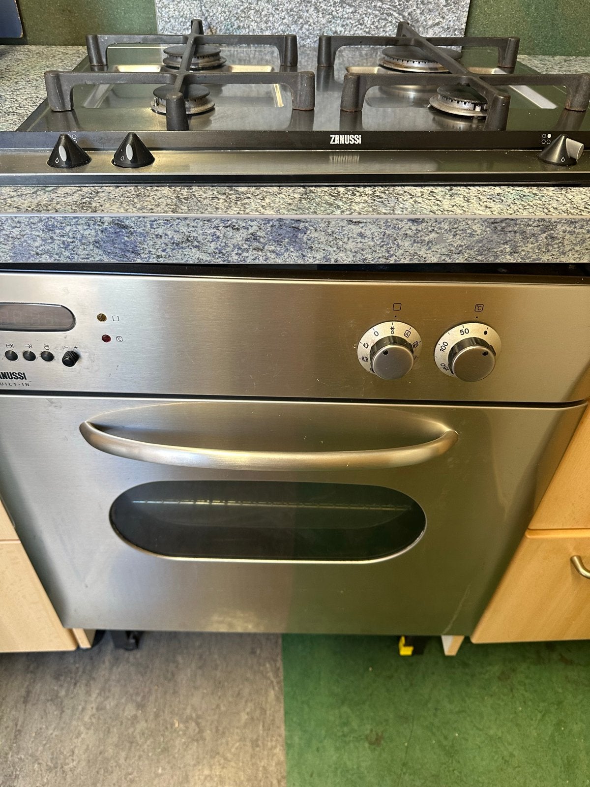 Zanussi Inbouw Oven - Gebruikt maar functioneel, Ophalen, Gebruikt, Oven, Hete lucht