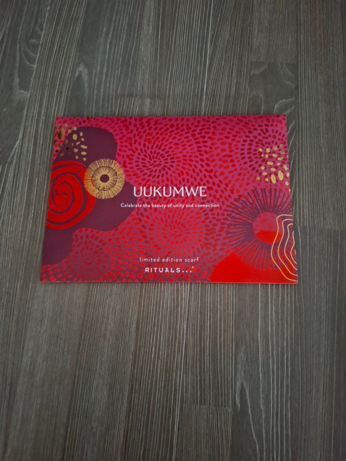 Nieuw Rituals Uukumwe gekleurde sjaal, Maat 46/48 (XL) of groter, Nieuw, Sjaal, Rituals