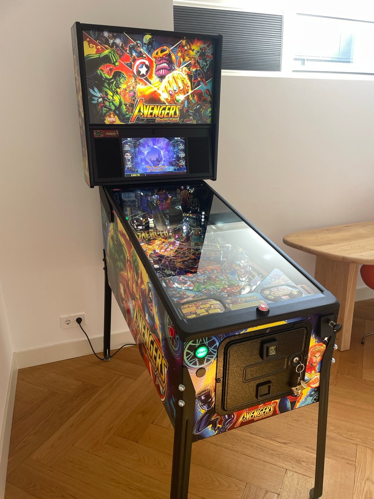Flipperkast Avengers Infinity Quest Pro - Stern - Nieuwstaat, Ophalen, Elektronisch, Stern, Zo goed als nieuw