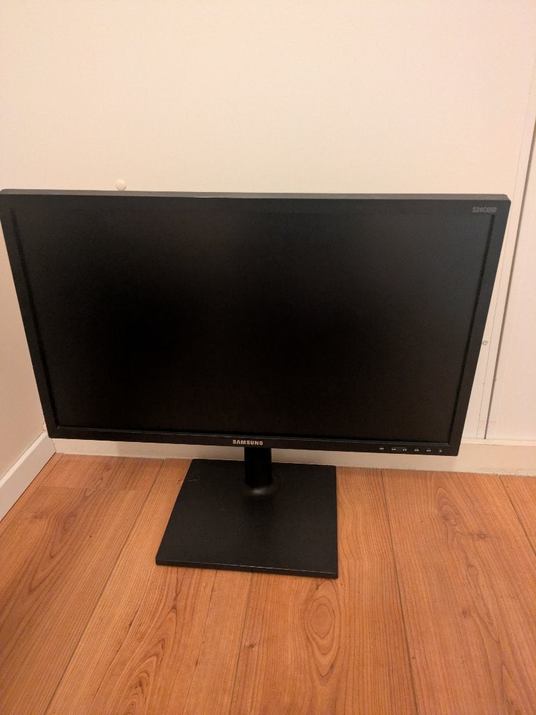 Samsung Monitor S24C650, Ophalen, Ingebouwde speakers, Full HD, Zo goed als nieuw