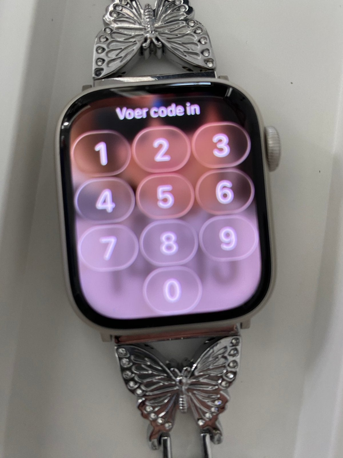 Appel watch. Series 9, Ophalen of Verzenden, Zo goed als nieuw, Leer, Overige merken