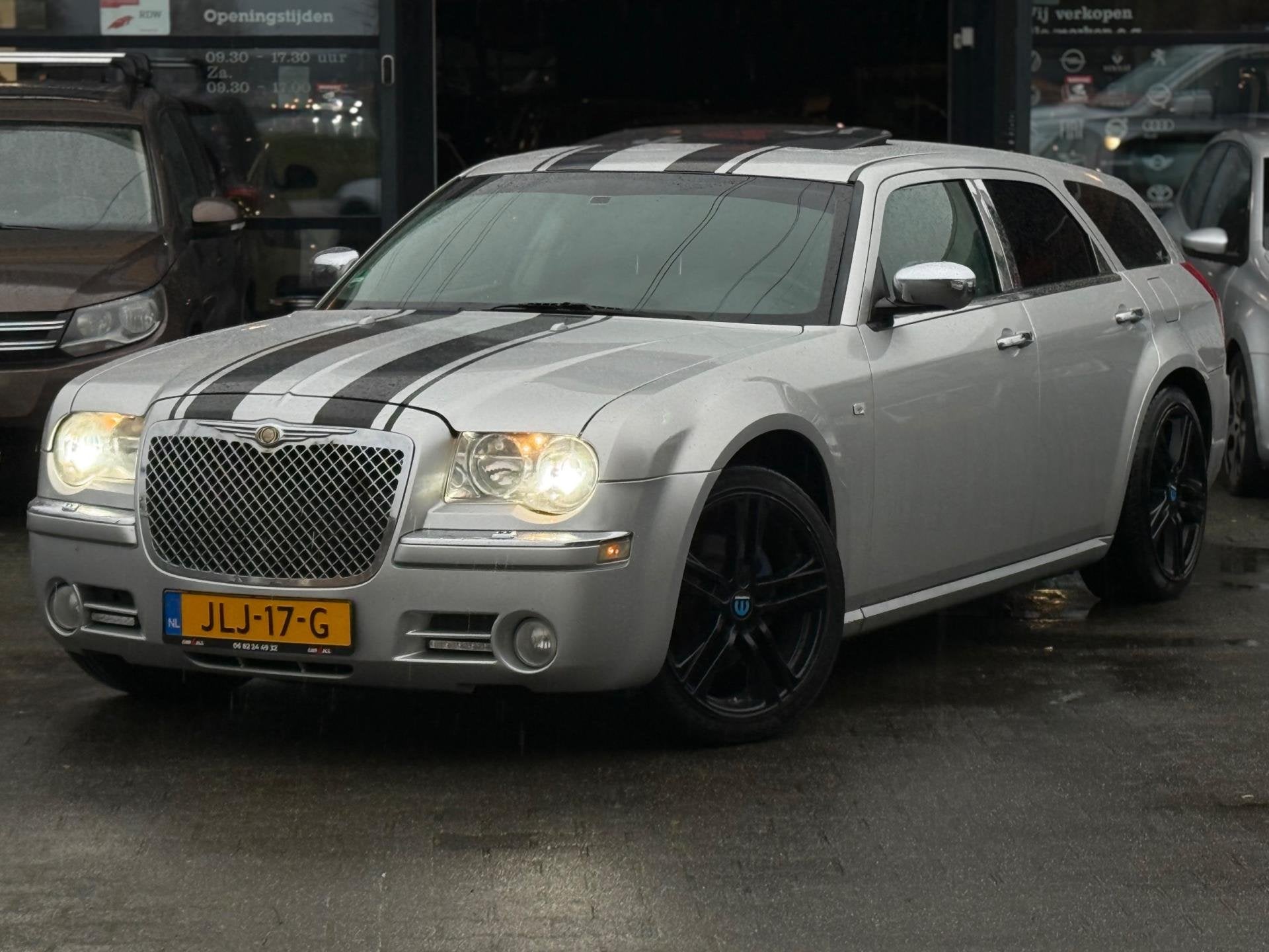 Chrysler 300C Touring 3.5 V6 LPG-G3/DAKJE/LEDER/MEMORY/VOL O, Auto's, Automaat, Gebruikt, 1545 kg, 1760 kg