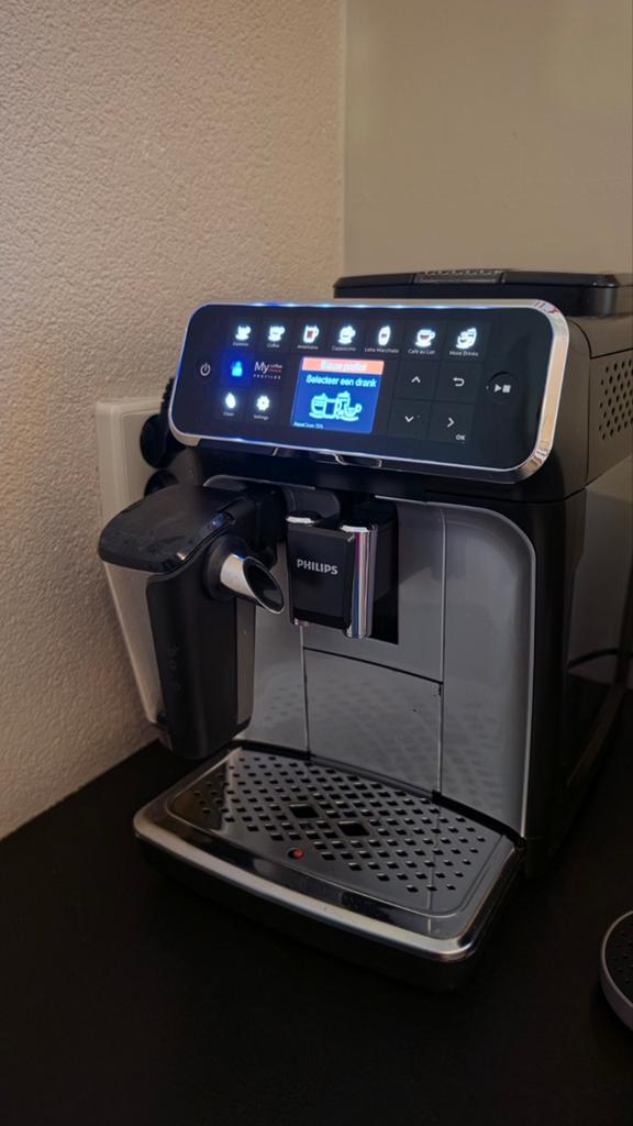 Philips 4300 LatteGo Koffiemachine met AquaClean filters, Ophalen, Afneembaar waterreservoir, 10 kopjes of meer, Koffiemachine