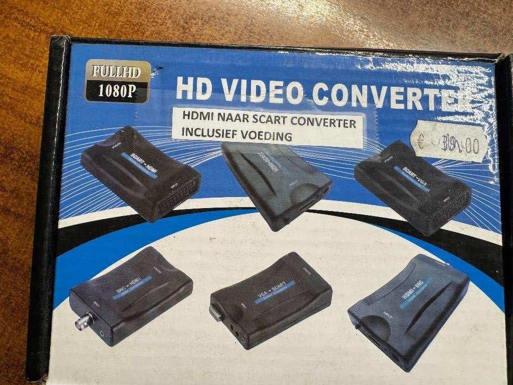 HD Video Converter FullHD 1080P, Audio, Tv en Foto, Converters, Ophalen of Verzenden, Nieuw