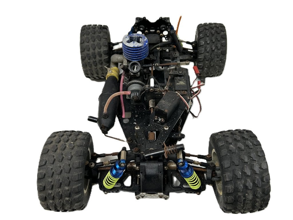 1/10 nitro offroad rc auto, Gebruikt, Auto offroad, Ophalen of Verzenden, Schaal 1:10