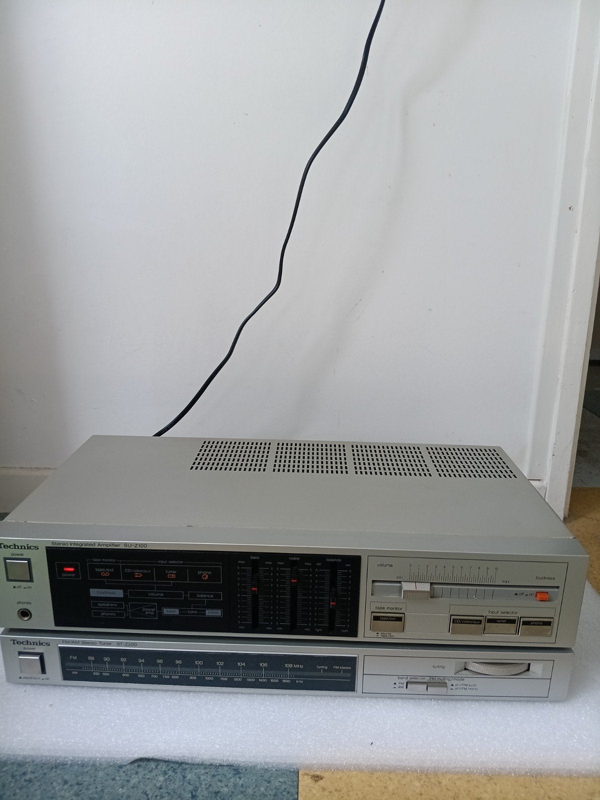 Technics SZ100 met STZ200, Audio, Tv en Foto, Overige merken, Gebruikt, Ophalen of Verzenden, Minder dan 60 watt