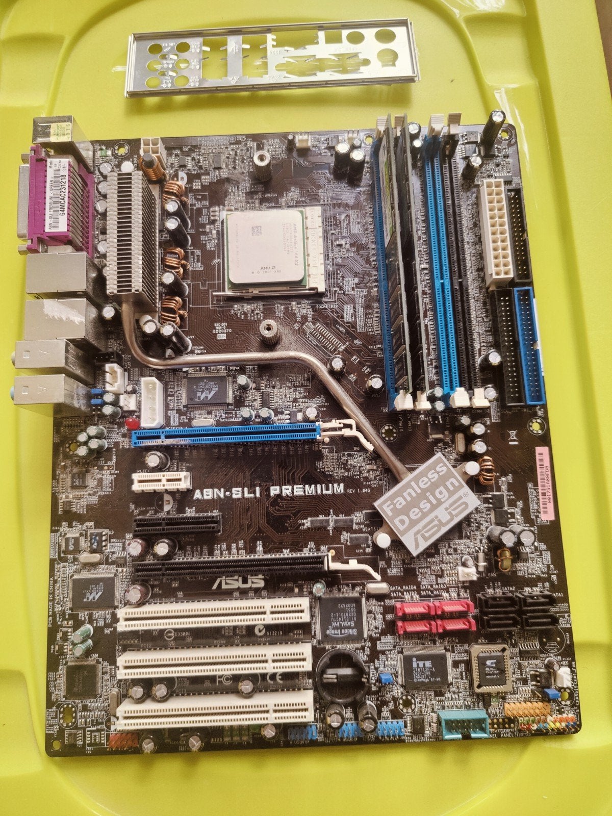 Retro PC Bundel: ASUS A8N-SLI Premium | AMD Athlon 64 X2, Gebruikt, Ophalen of Verzenden, DDR, ATX