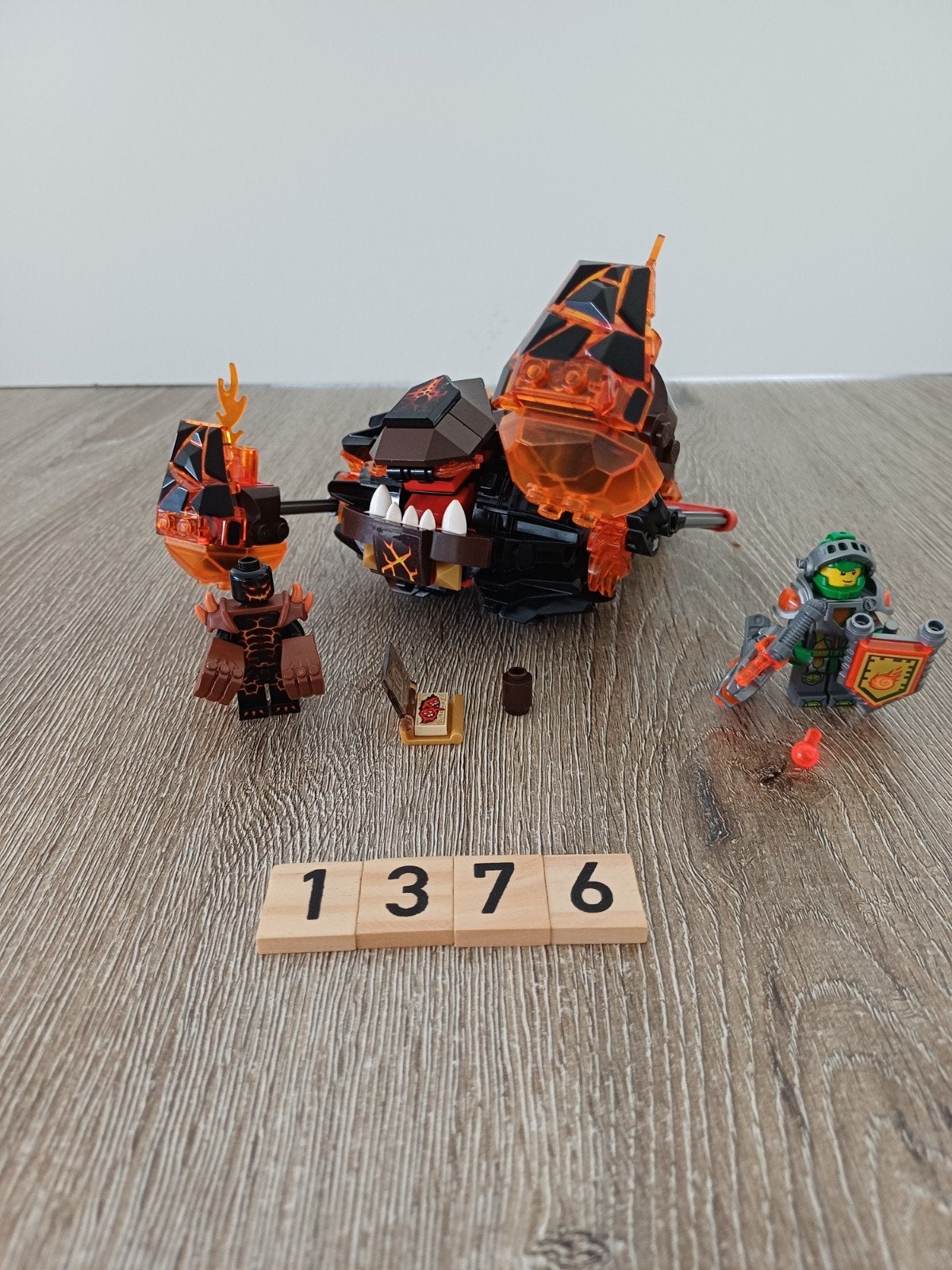 Lego Nexo Knights Moltor's Smasher 70313, Ophalen of Verzenden, Zo goed als nieuw