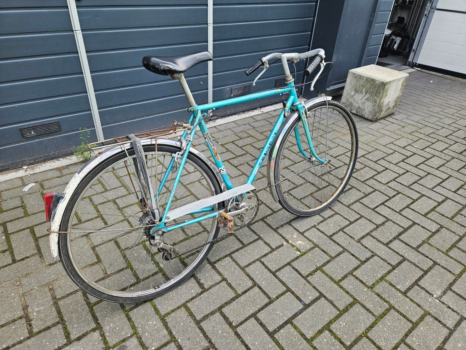 retro Peugeot 70's herenfiets, Ophalen, Velgrem, PEUGEOT, Jaren '60 of nieuwer