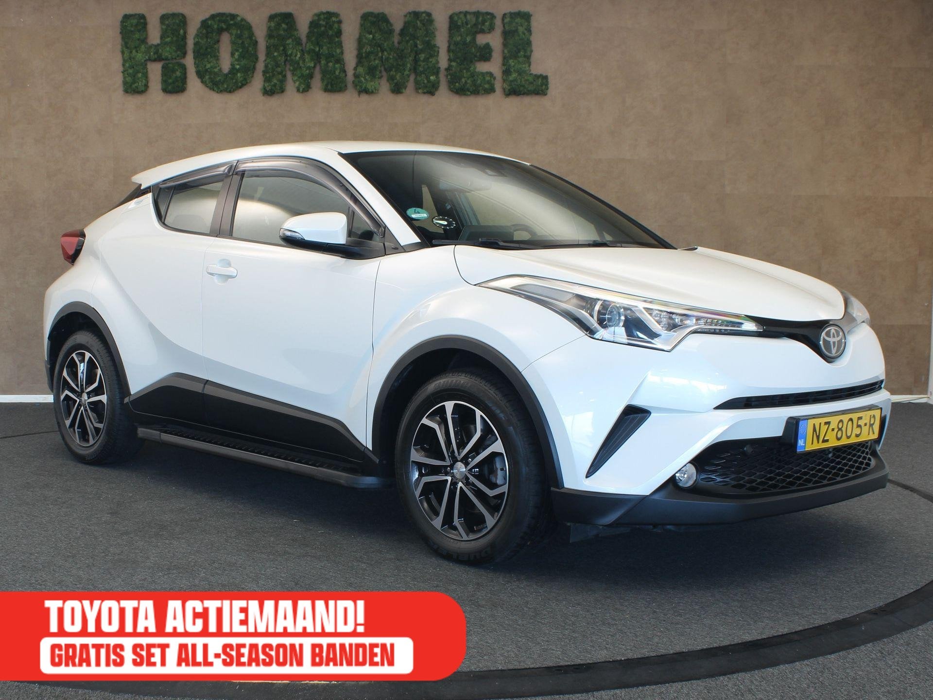 Toyota C-HR 1.2 Dynamic - ORIGINEEL NEDERLANDSE AUTO - AUTOM, Voorwielaandrijving, Stof, Gebruikt, 4 cilinders