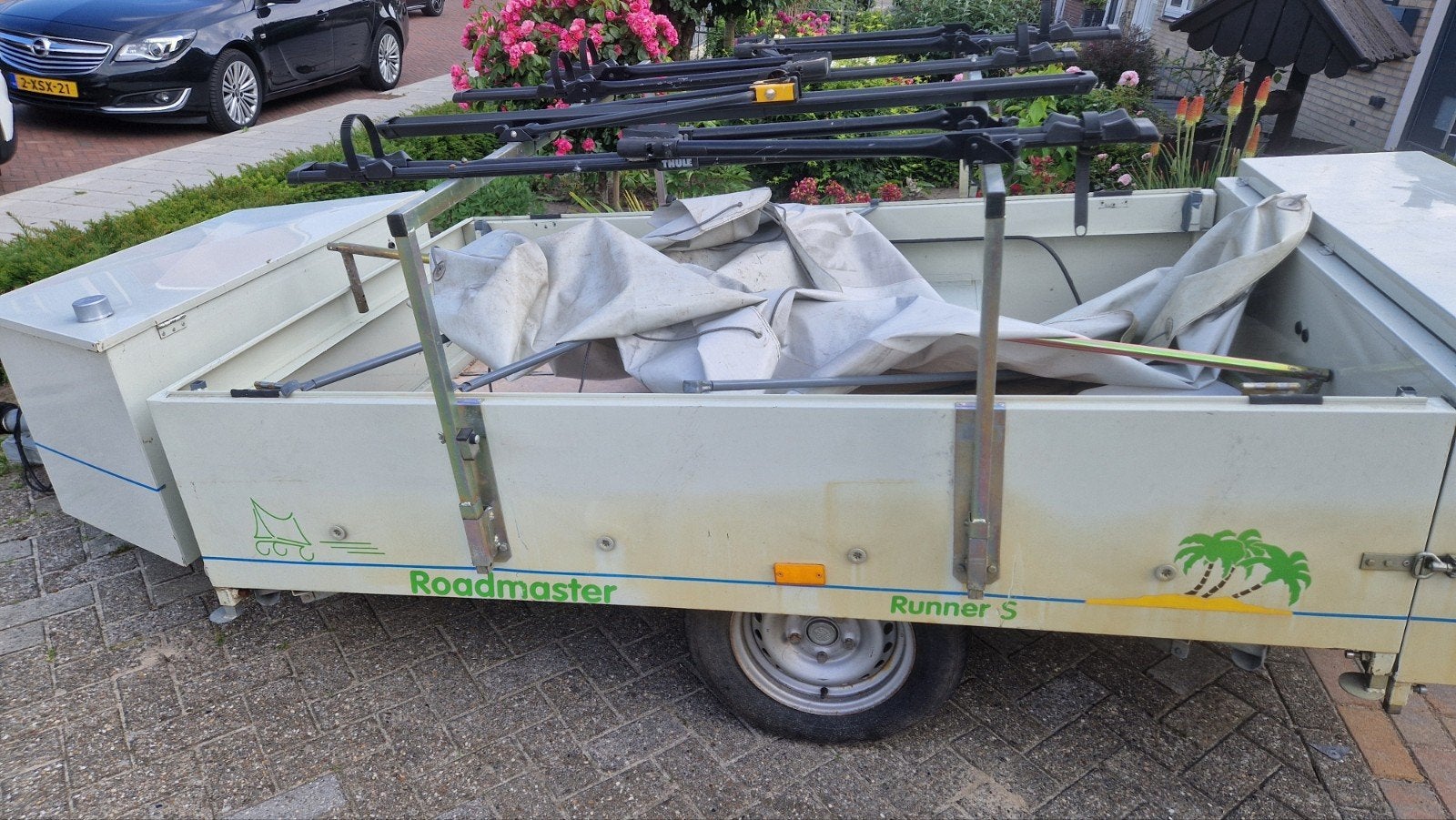 Fietsendrager steunen zaten aan een roadmaster, Ophalen of Verzenden, Trekhaakdrager