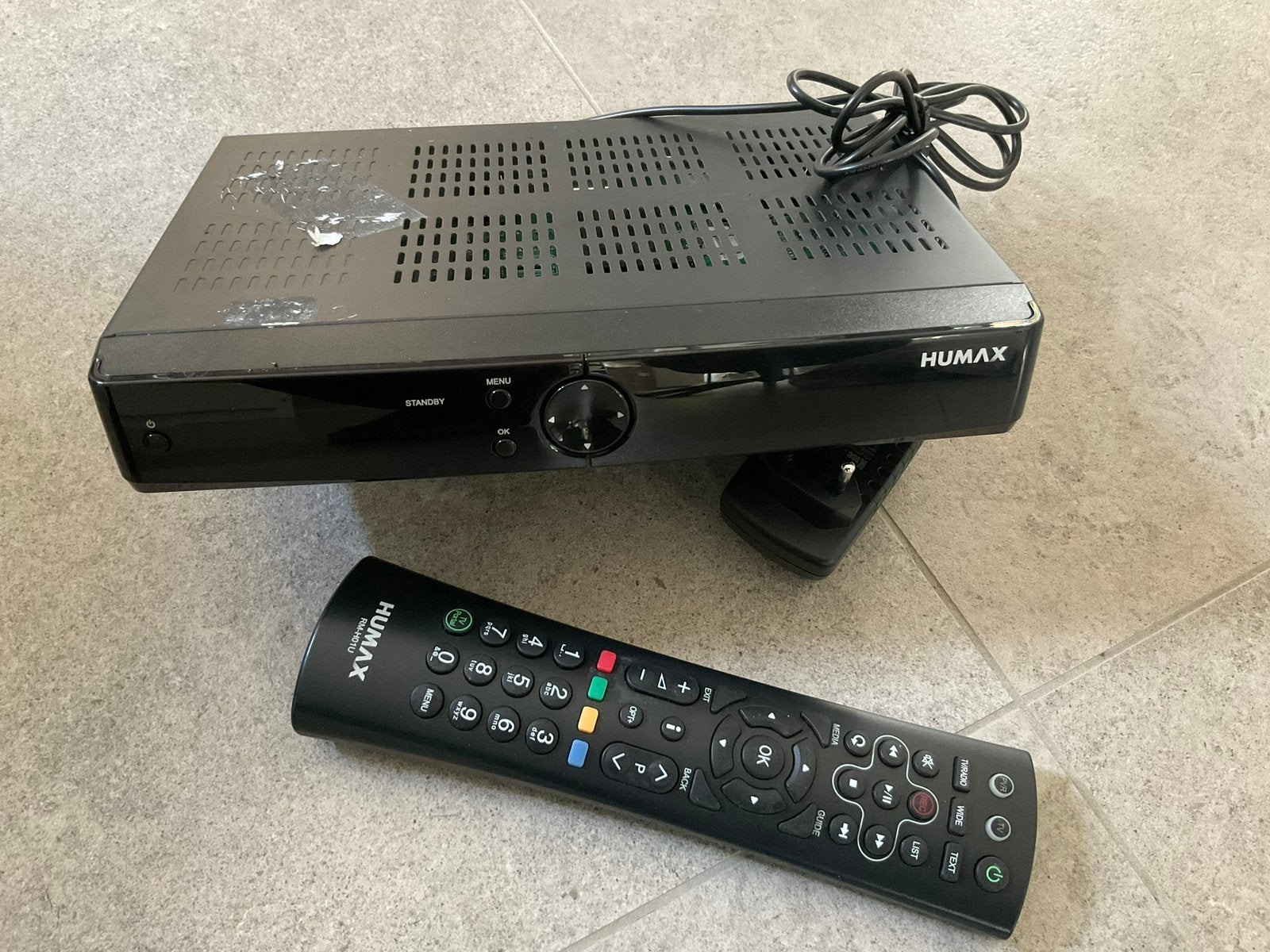 Samsung en humax decoders met afstandsbedieningen, Ophalen, Gebruikt, Decoder
