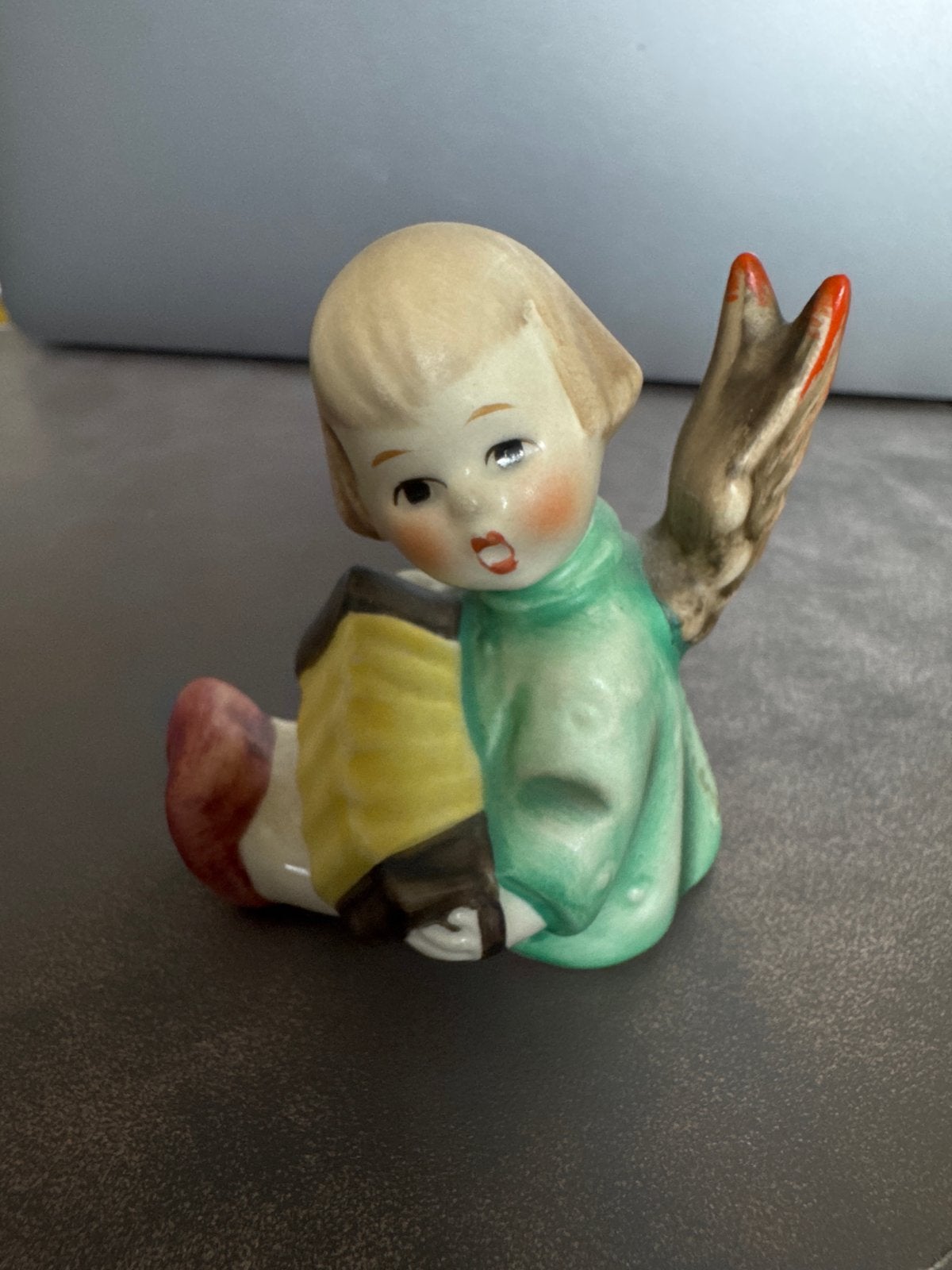 Vintage Goebel W. Germany Porseleinen Beeldje Engel, Antiek en Kunst, Ophalen of Verzenden