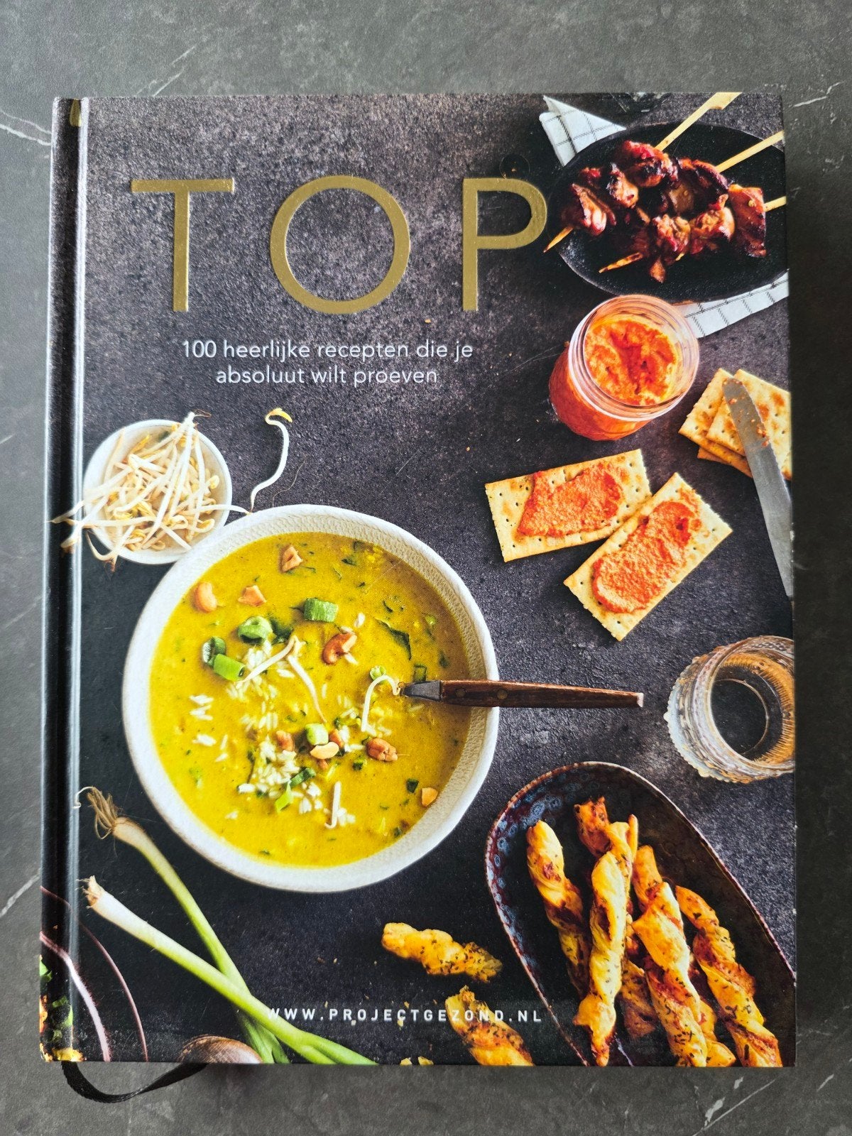 Project Gezond kookboek, TOP, Boeken, Voorgerechten en Soepen, Gezond koken, Ophalen of Verzenden, Zo goed als nieuw
