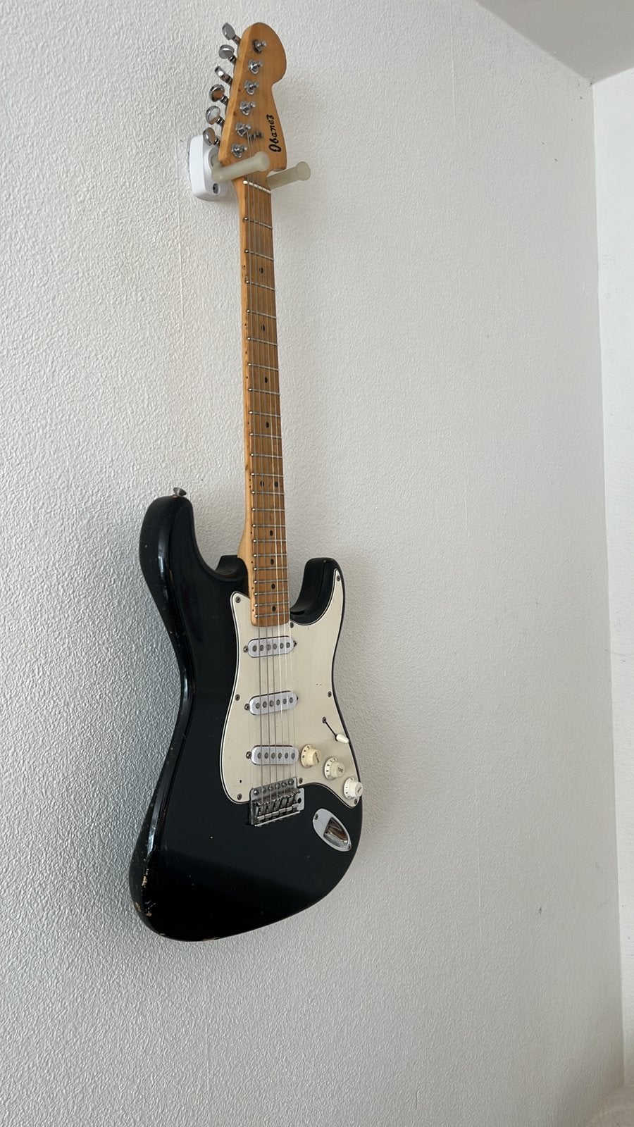 Stratocaster japan ibanez 2375, Muziek en Instrumenten, Ophalen, Gebruikt, Elektrische gitaar