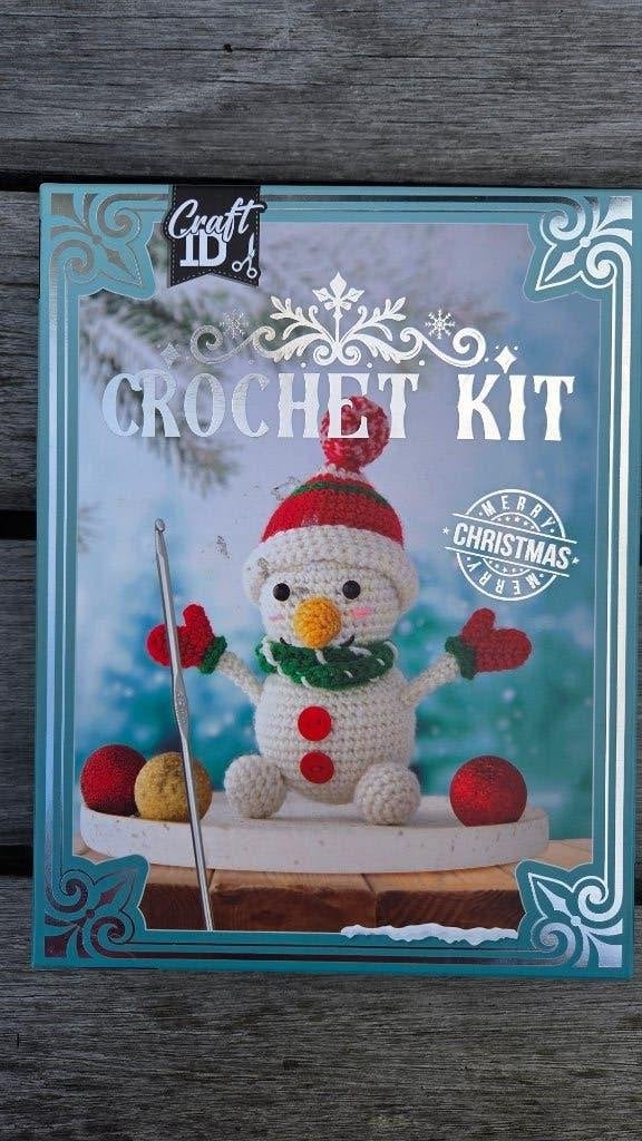 Haakpakket sneeuwman, Ophalen of Verzenden, Nieuw, Haken, Patroon of Boek