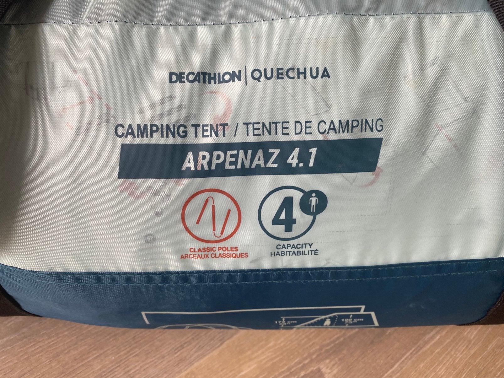 Decathlon Arpenaz 4.1 tent, Ophalen, Zo goed als nieuw