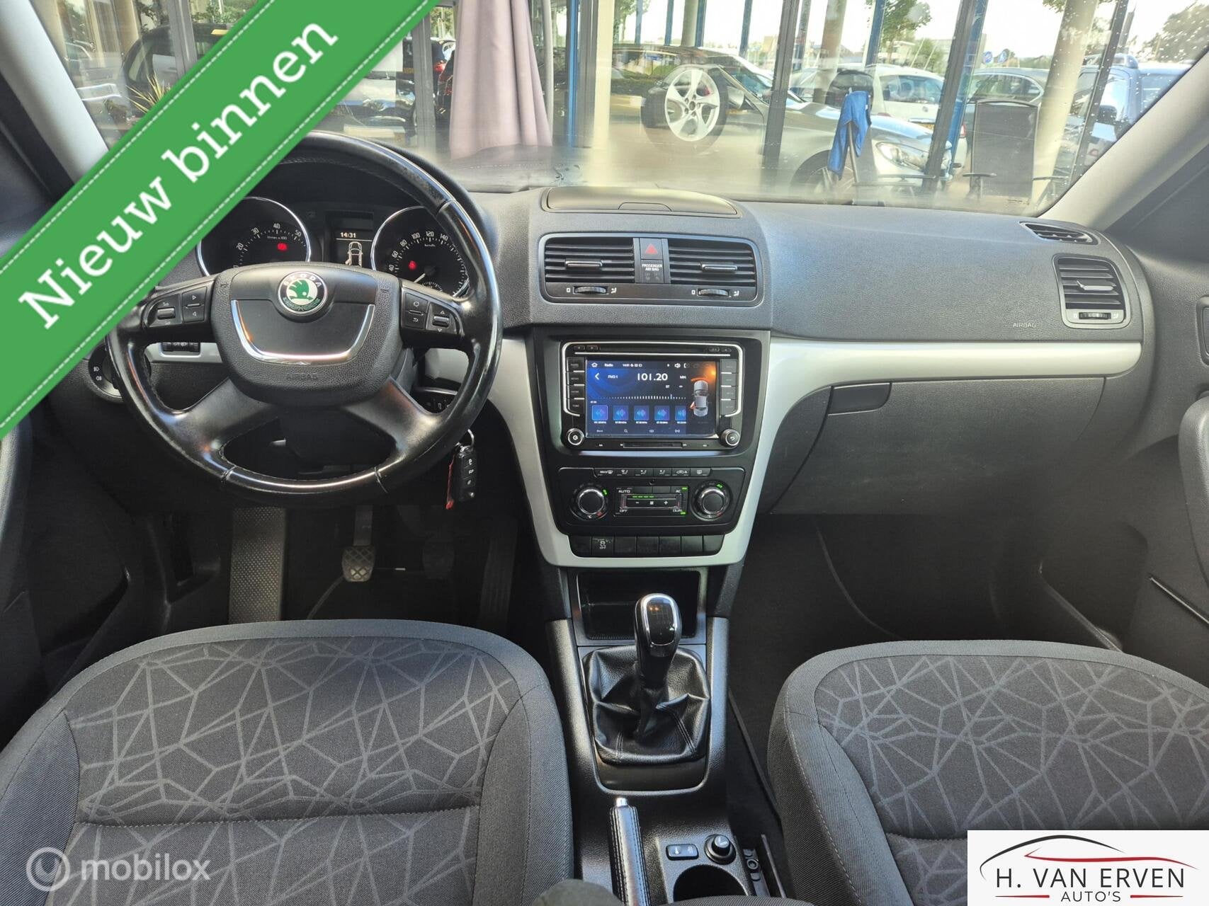 Skoda Yeti 1.2 TSI Tour CRUISE PDC 17" TREKHAAK NAP, Voorwielaandrijving, Euro 5, 4 cilinders, Wit