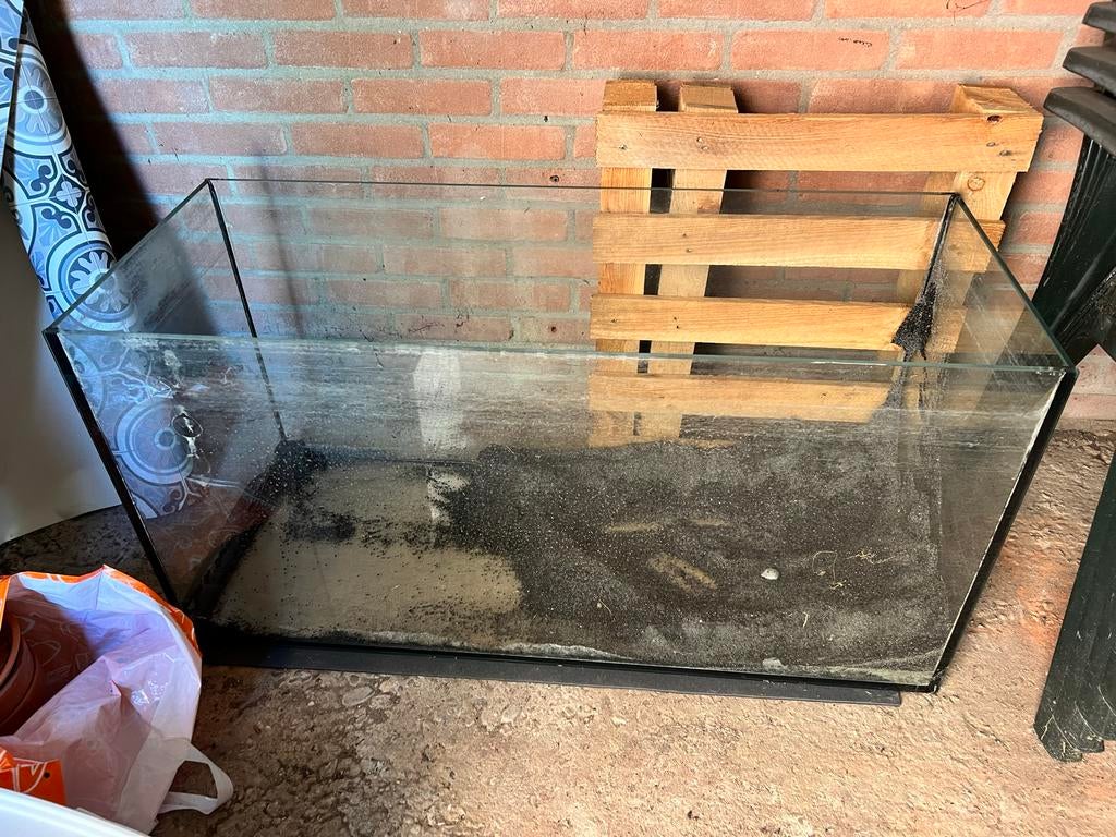 Aquariumbak 200L, Ophalen, Gebruikt, Leeg aquarium