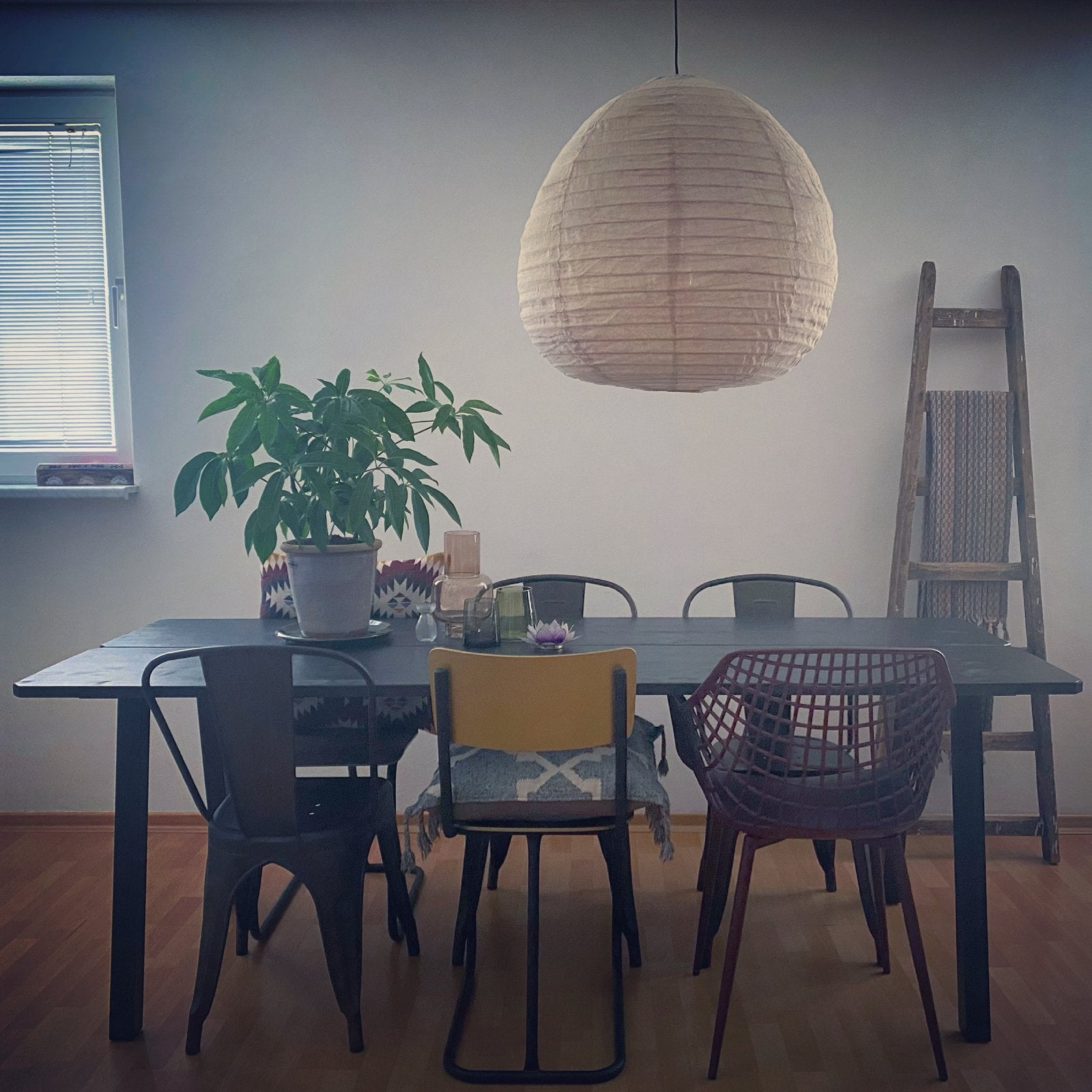 Hanglamp - linnen cocon, Ophalen of Verzenden, Zo goed als nieuw