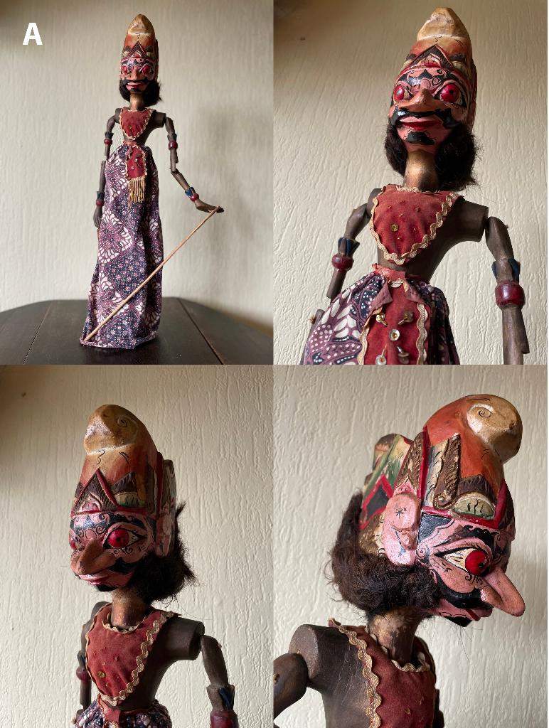 Antieke Wajang Poppen, Ophalen of Verzenden