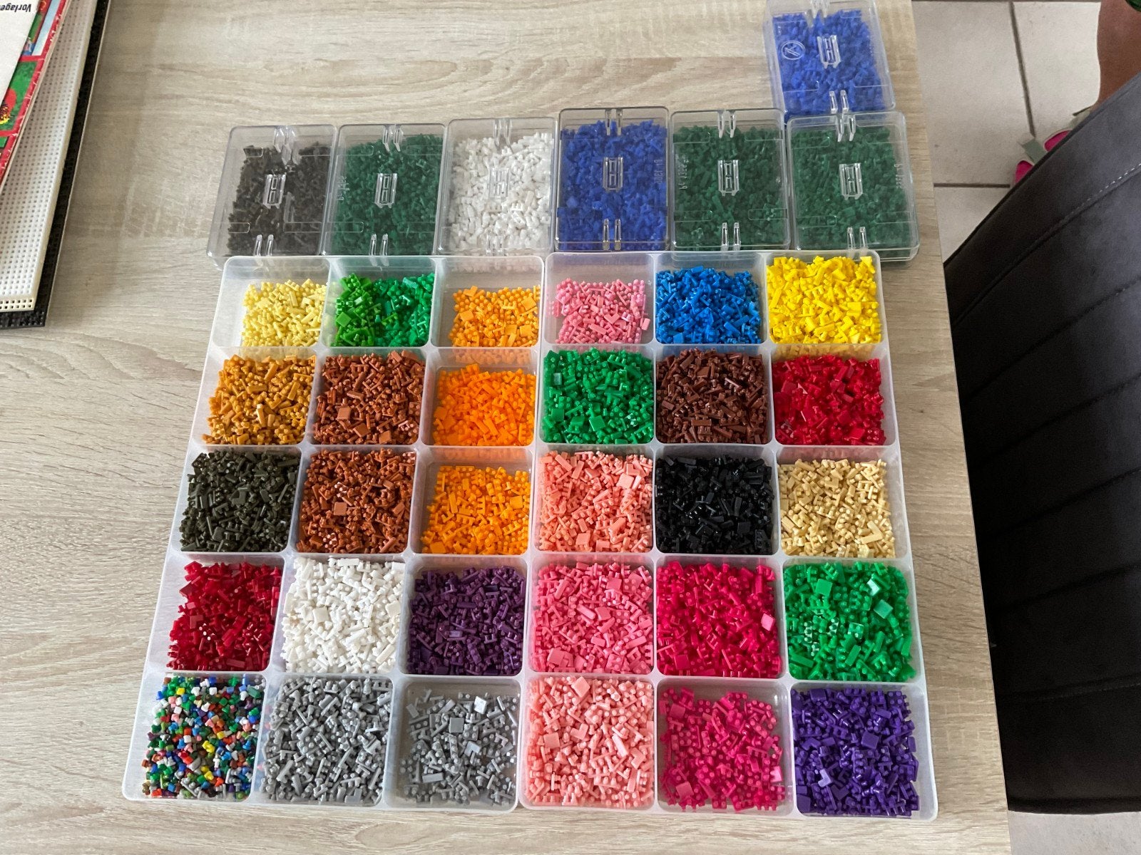 Grote Ministeck Collectie: Veel Kleuren, Platen & Boekjes, Hobby en Vrije tijd, Ministeck, Ophalen, Gebruikt, Losse ministeck of Strip