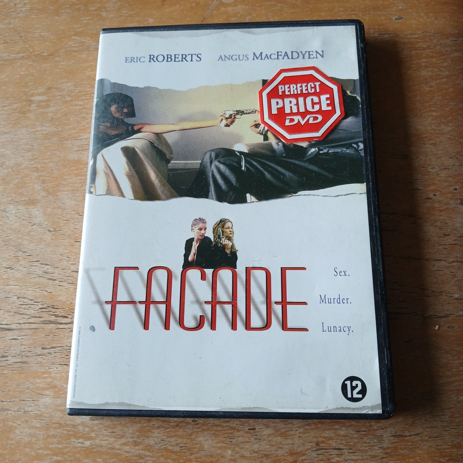 Facade DVD - Thriller met Eric Roberts en Angus Macfadyen, Vanaf 12 jaar, Ophalen of Verzenden, Gebruikt
