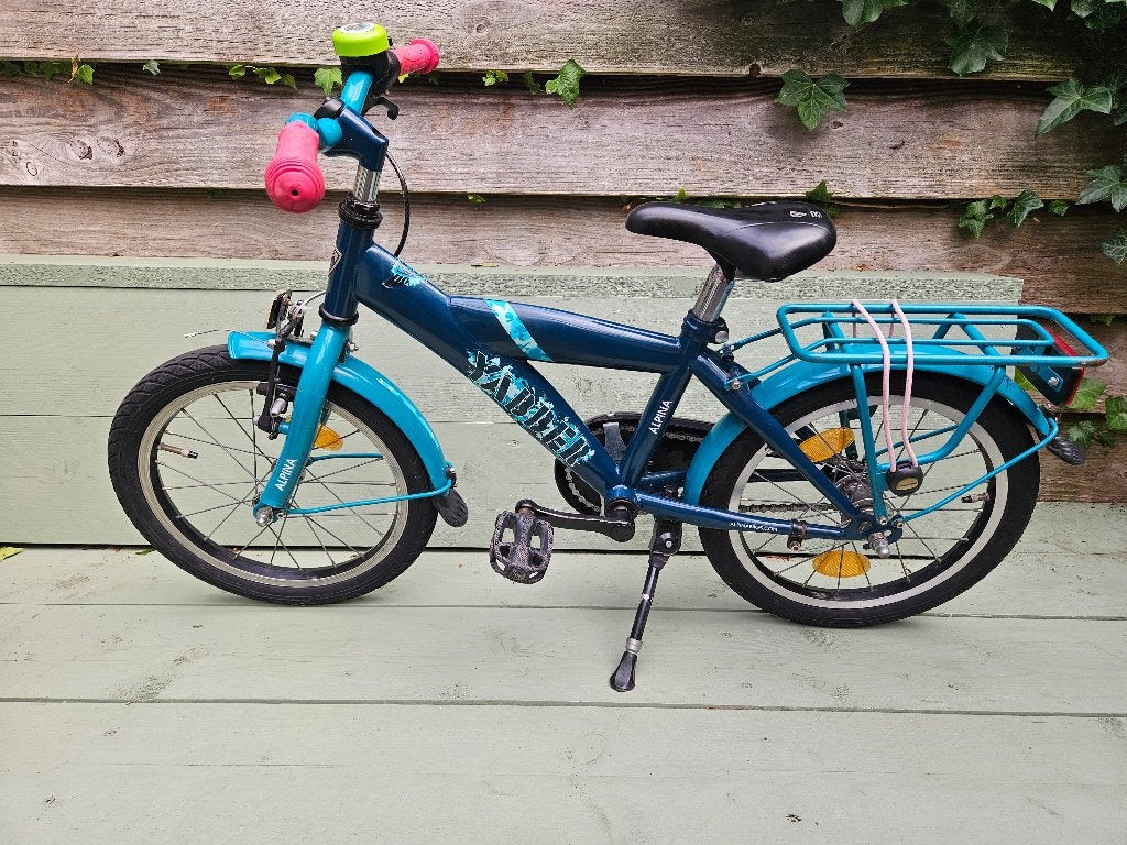 Kinderfiets, Terugtraprem, Alpina, Ophalen of Verzenden, 16 tot 20 inch