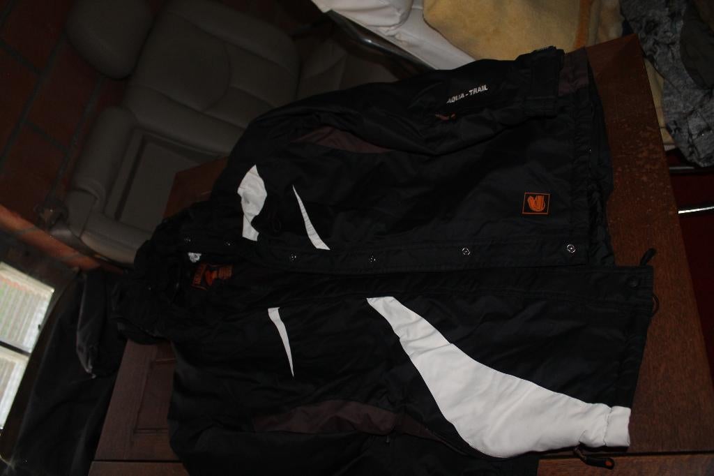 broeken set maat 40, H&M, Bruin, Lang, Gedragen