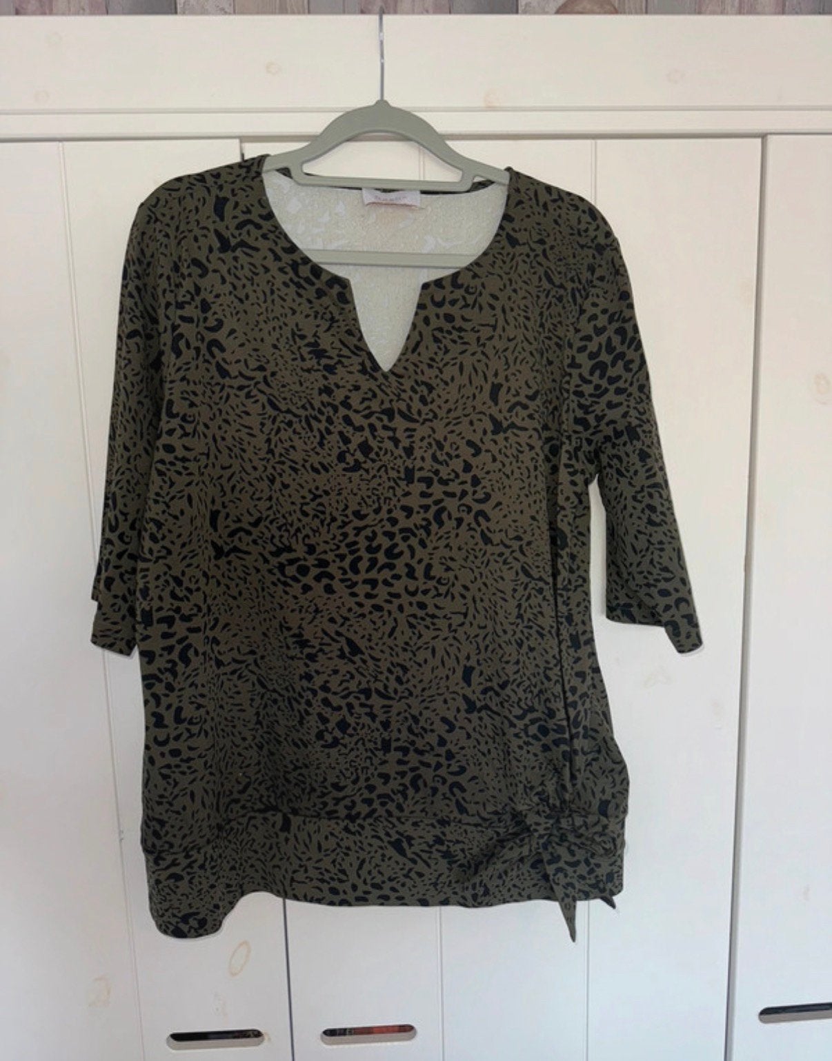 Daelin travelstof shirt L, Maat 42/44 (L), Ophalen of Verzenden, Zo goed als nieuw, Korte mouw