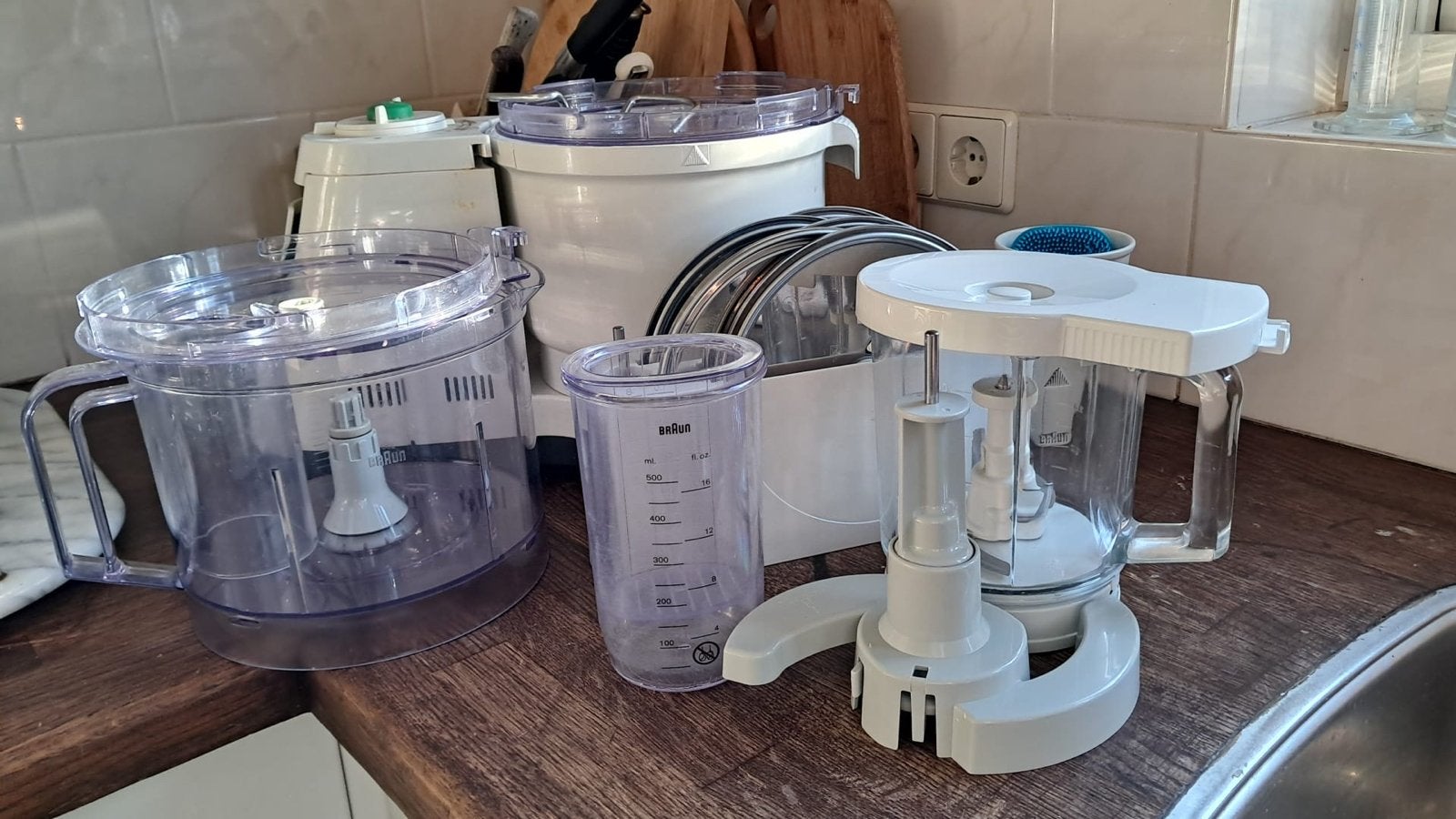 Braun Keukenmachine Compleet - Ophalen in Andijk, Ophalen of Verzenden, Gebruikt