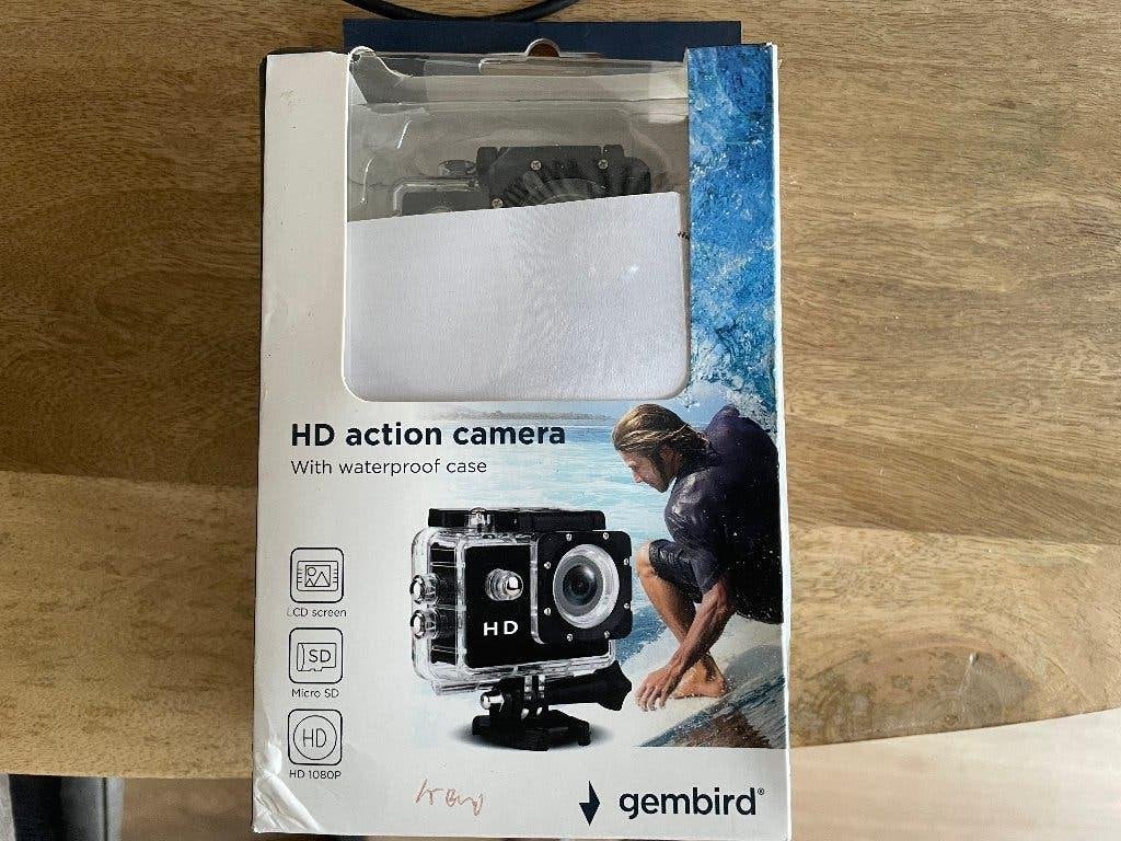 HD action camera Gembird, Ophalen of Verzenden, Nieuw, Overige merken