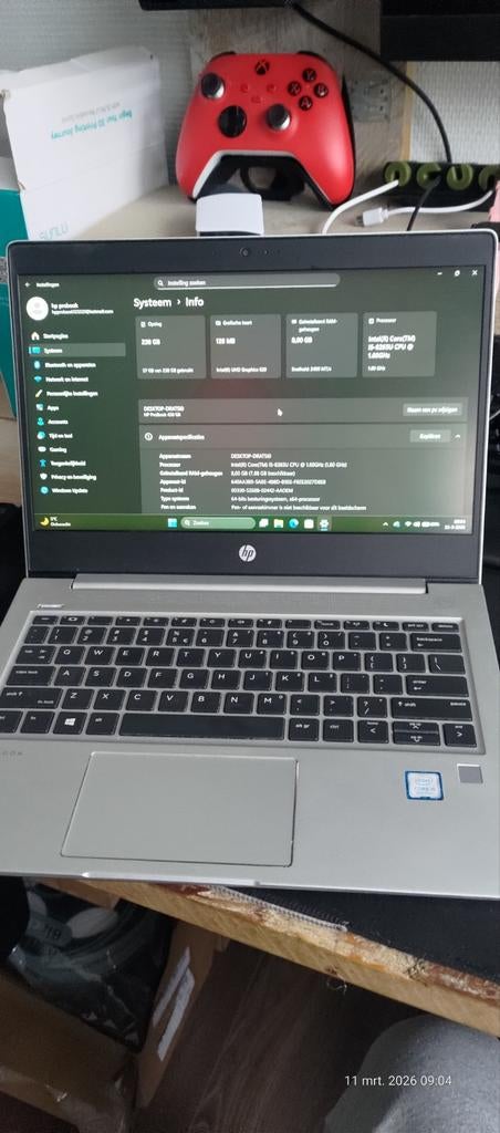 HP ProBook 430 G6 i5 8GB RAM 256GB SSD Win 11 Goede Accu, 8 GB, Ophalen of Verzenden, HP, SSD