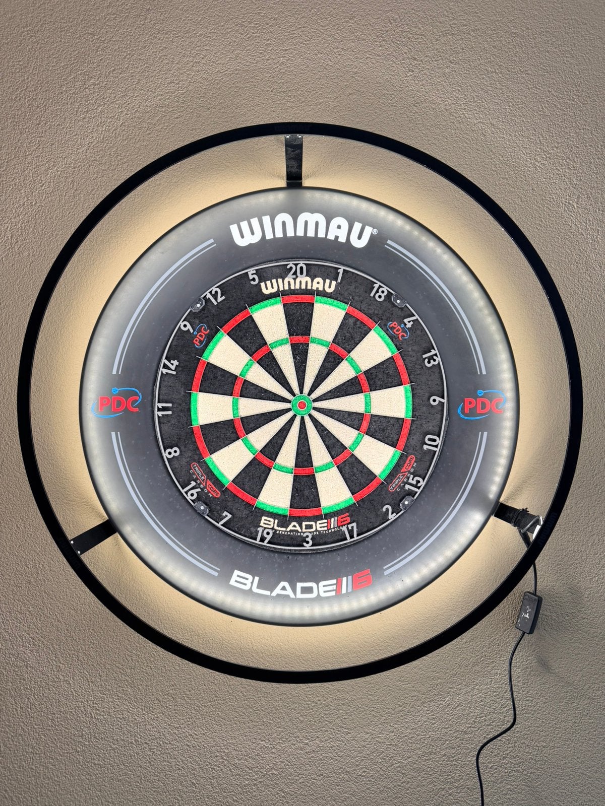 Darset winmau blade 6, Ophalen, Zo goed als nieuw, Dartbord