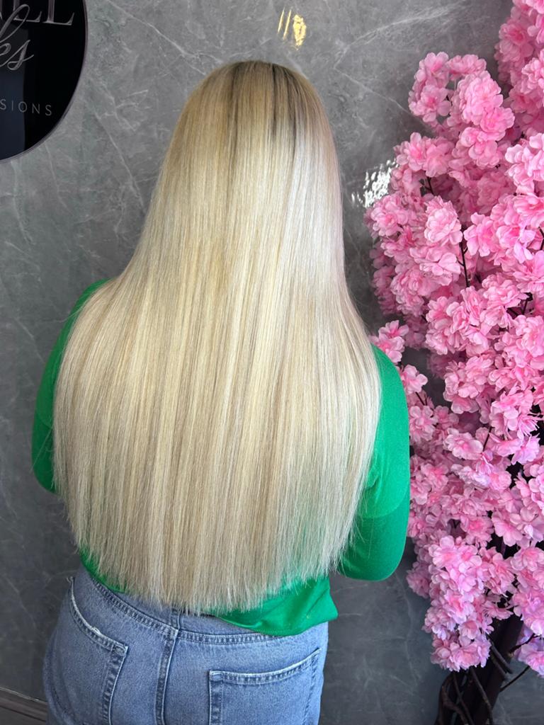 hair extensions plaatsen (genius invisible) weave & nanoring, Ophalen of Verzenden, Nieuw