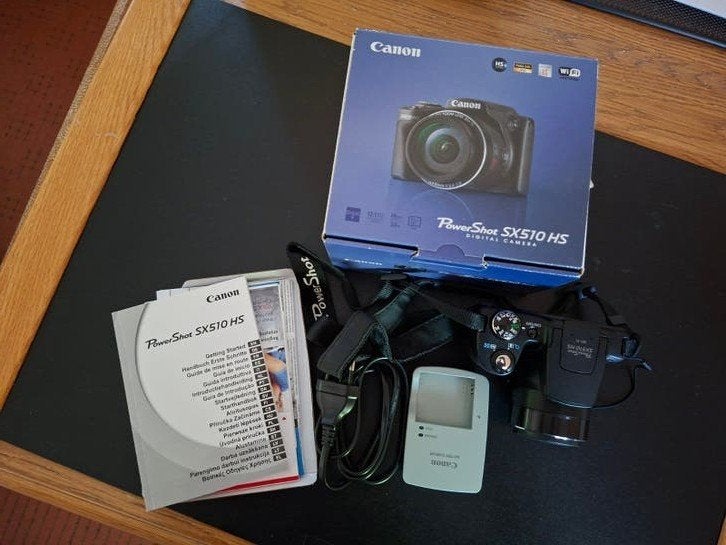 Canon PowerShot SX510HS Digitale Camera  in nieuwstaat., Audio, Tv en Foto, Fotocamera's Digitaal, Geheugenkaart, Canon, Zo goed als nieuw