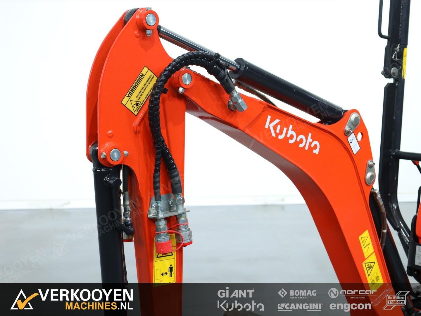 2024 Kubota U10-5 + Sloopsorteer VV1486, Graafmachine