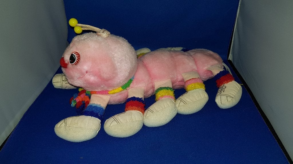 Lots-a-leggggggs, vintage roze Lots a Legs 32cm. 4A40, Tweedehands verkoop, Tweedehands verkoop, Gebruikt, Overige typen