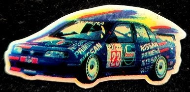 Nissan Primera sportwagen pin, Verzenden, Nieuw, Transport, Speldje of Pin