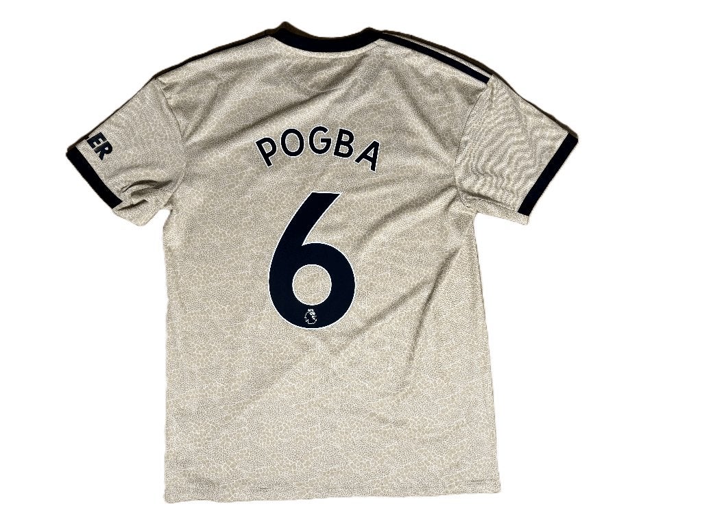 Manchester United Uit 2019/20 – Pogba #6 – Adidas – Large, Maat L, Ophalen of Verzenden, Zo goed als nieuw, Shirt