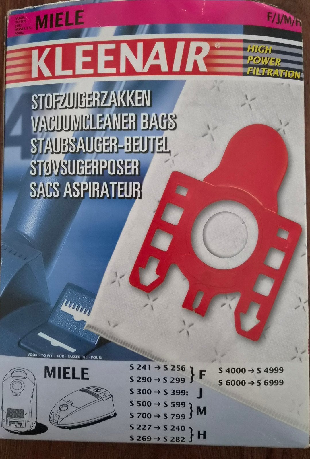 Miele stofzuigerzak, Witgoed en Apparatuur, Onderdelen en Toebehoren, Ophalen, Nieuw