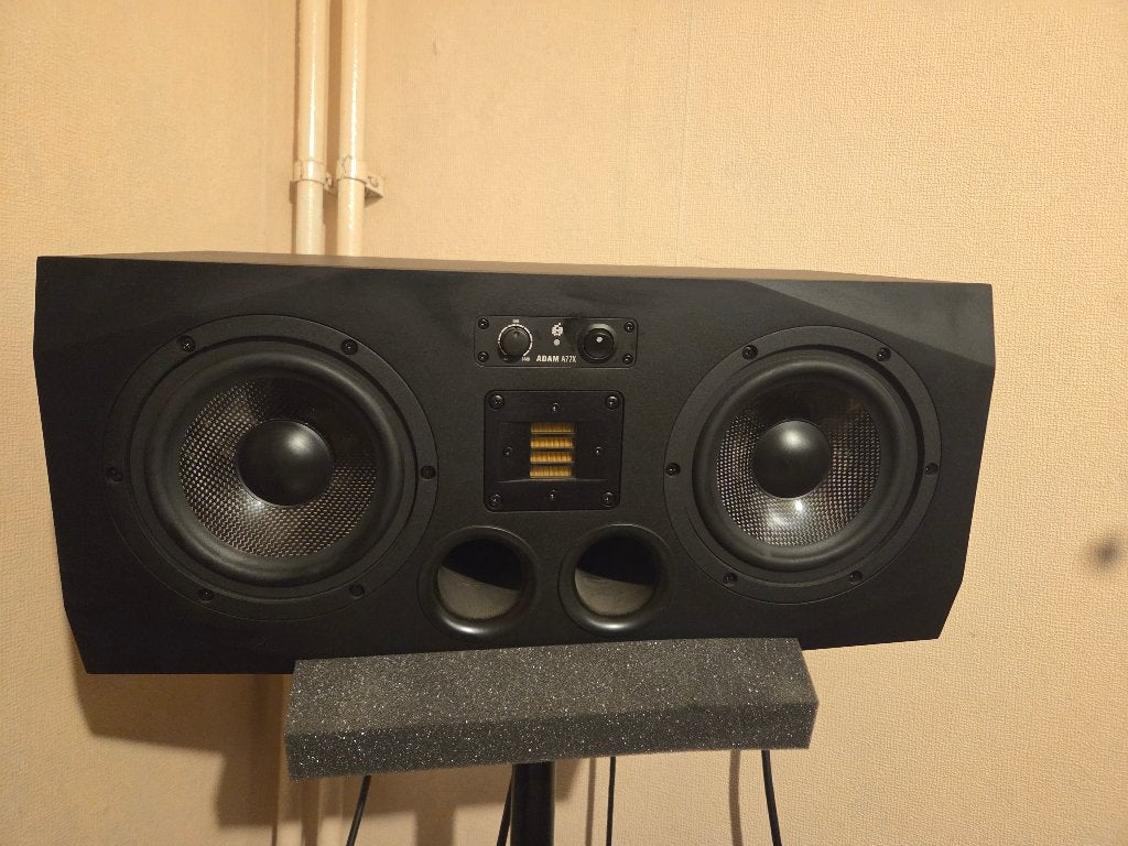 Adam A77X Studio Monitoren (set), Audio, Tv en Foto, Luidsprekers, Studiomonitor, Ophalen of Verzenden, Zo goed als nieuw, AUX-ingang