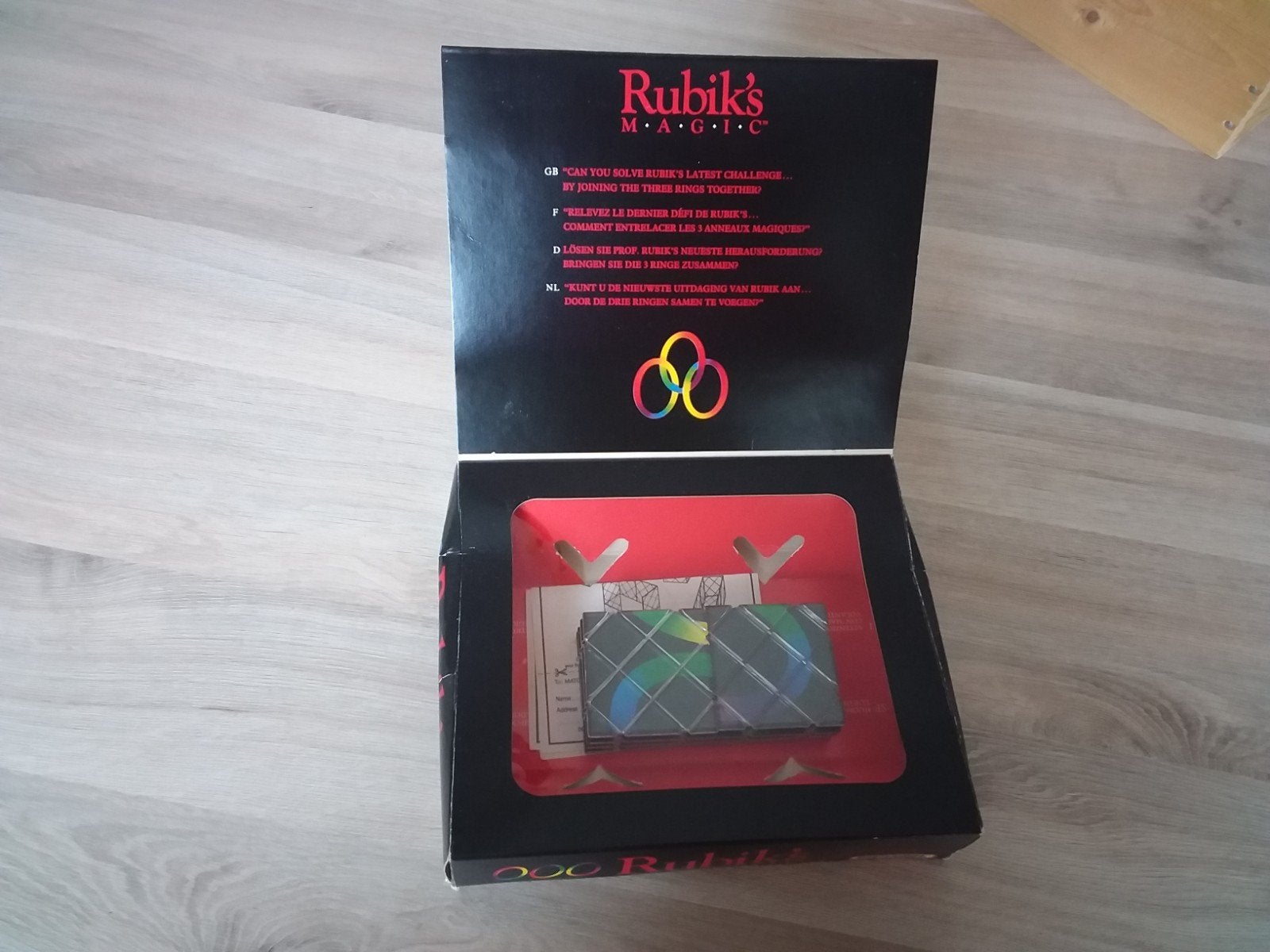 Rubik's Magic puzzel Vintage Matchbox 1986 verzamel compleet, Ophalen of Verzenden, Overige typen